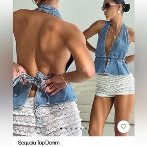Princess Polly Denim Top